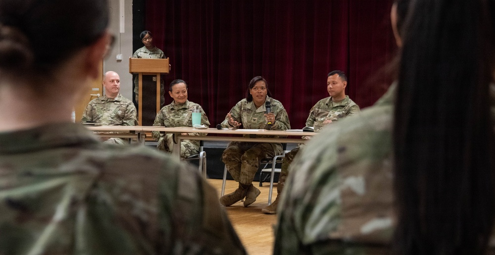 U.S. Air Force, U.S. Army join a nurse technician week panel