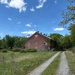 Abandoned 19th Century Military Brick Building at Former Fort Installation