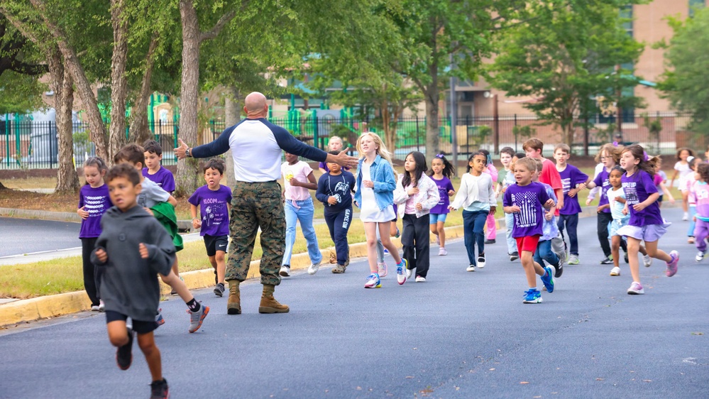 Laurel Bay Sgt. Maj. PT