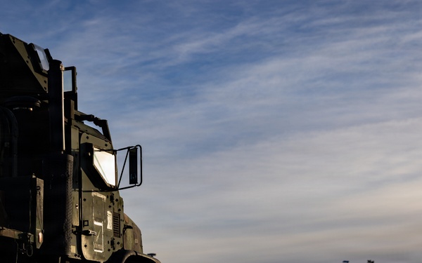 U.S. Marines conduct evacuation control center training in Sweden