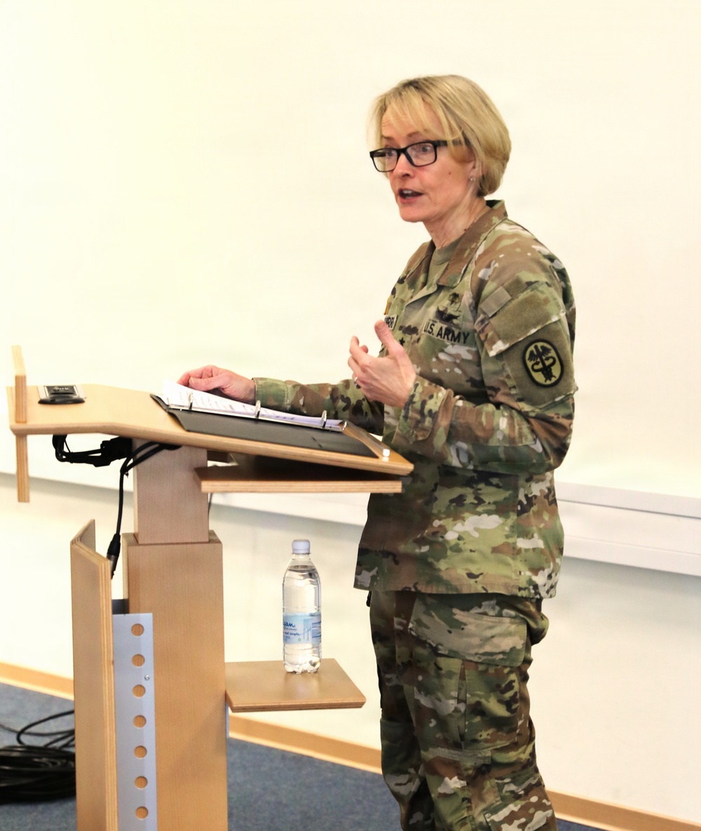 U.S. Army Surgeon General speaks at Senior Military Medical Leader Forum in Germany