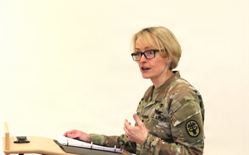U.S. Army Surgeon General speaks at Senior Military Medical Leader Forum in Germany
