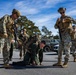 U.S. Marines conduct evacuation control center training in Sweden