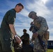 U.S. Marines conduct evacuation control center training in Sweden