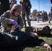 U.S. Marines conduct evacuation control center training in Sweden
