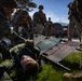 U.S. Marines conduct evacuation control center training in Sweden