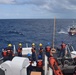 Coast Guard Cutter Thetis and Coast Guard Station Key West conduct tow training at sea