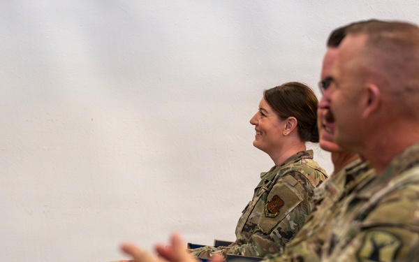 Lt. Col. Kristin Daigle Assumes Command of Comm
