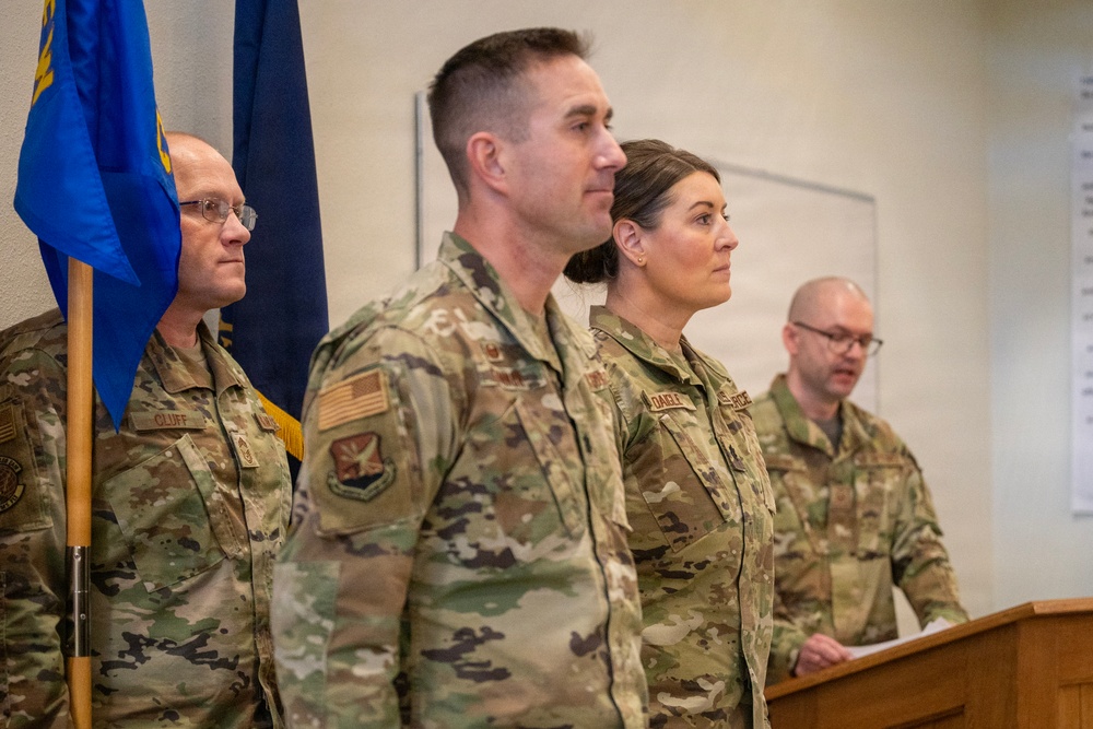 Lt. Col. Kristin Daigle Assumes Command of Comm