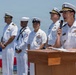 USS Milius holds a Change of Command Ceremony