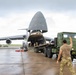 C-5 Support for Seabees at Diego Garcia