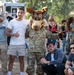 Captain Coyote at Fort Hunter Liggett's  85th Anniversary Open House