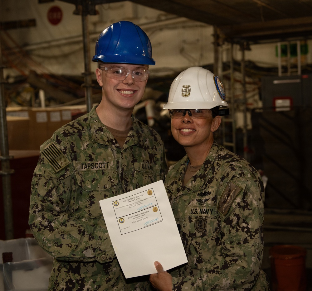 ACAN Receives Warfighter of the Week