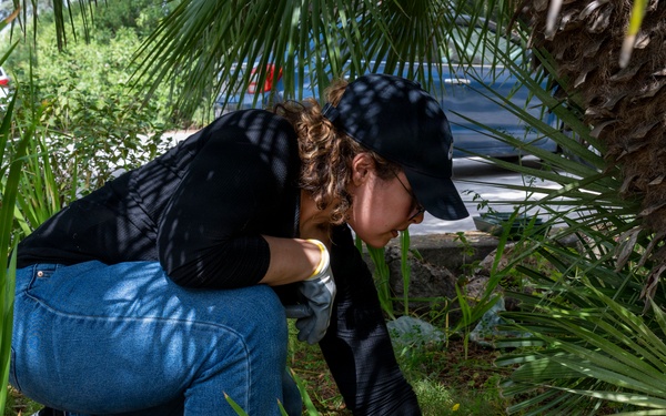 Shrine of Our Lady of Sorrow in Mascalucia COMREL Clean Up