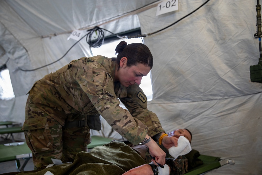 Sword 2026 Casualty Staging Area