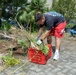 Shrine of Our Lady of Sorrow in Mascalucia COMREL Clean Up