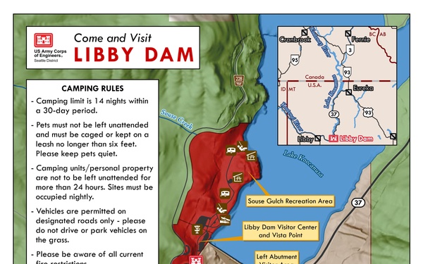 Libby Dam Transitions to Recreation.gov for Campground Reservations and Payments