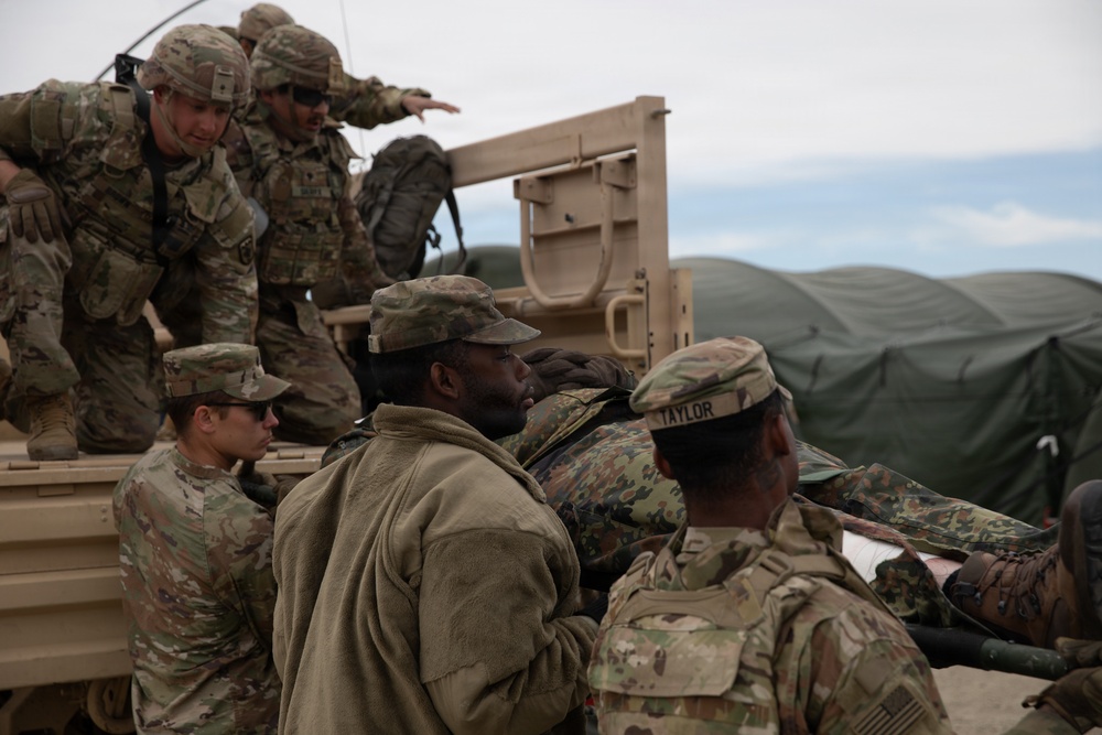 Sword 2026 Casualty Staging Area