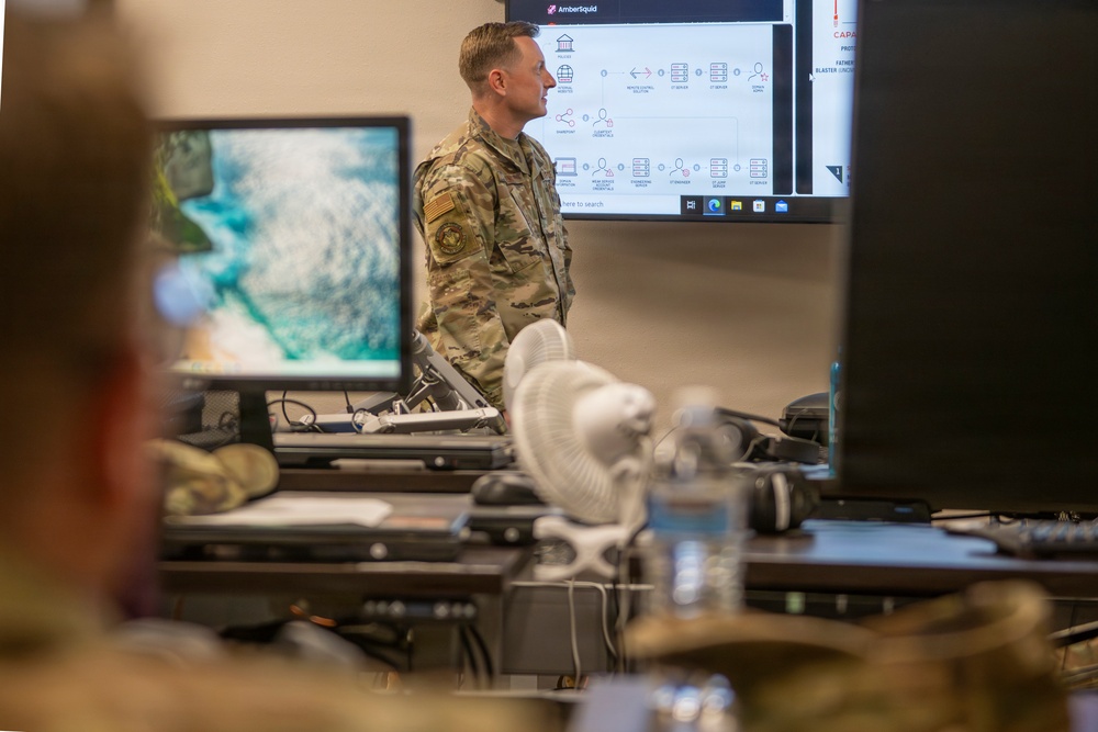 Intel Airmen Behind the Screen, Ahead of the Threat