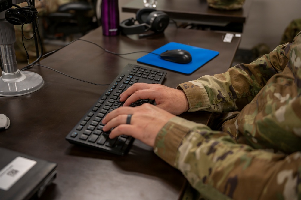 Intel Airmen Behind the Screen, Ahead of the Threat