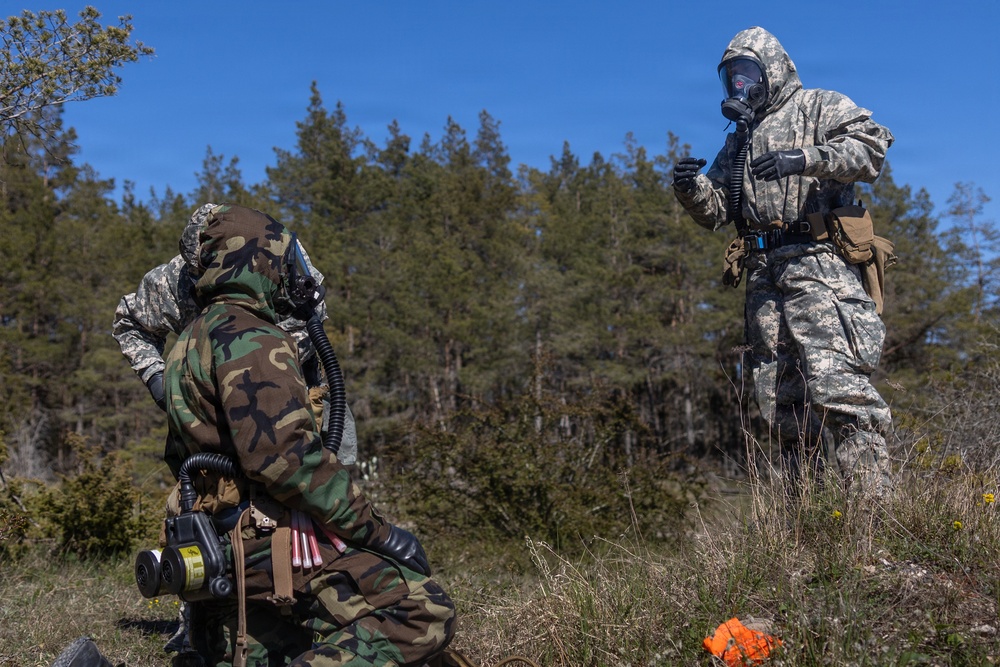 CLB-24 executes joint NATO EOD and CBRN training