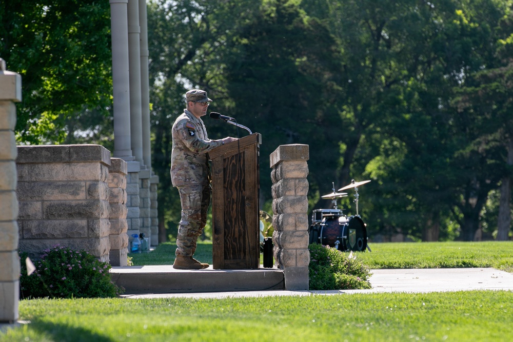 2-34 AR Change of Responsibility on Fort Riley, Kan., May 12, 2026