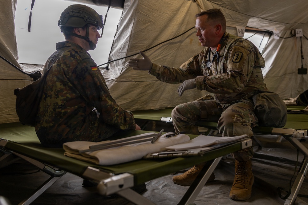 30th Medical Brigade SWORD 26 Casualty Staging Unit