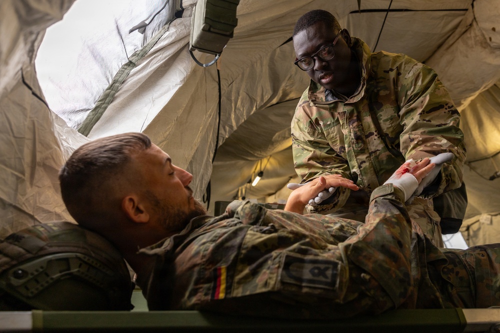 30th Medical Brigade SWORD 26 Casualty Staging Unit