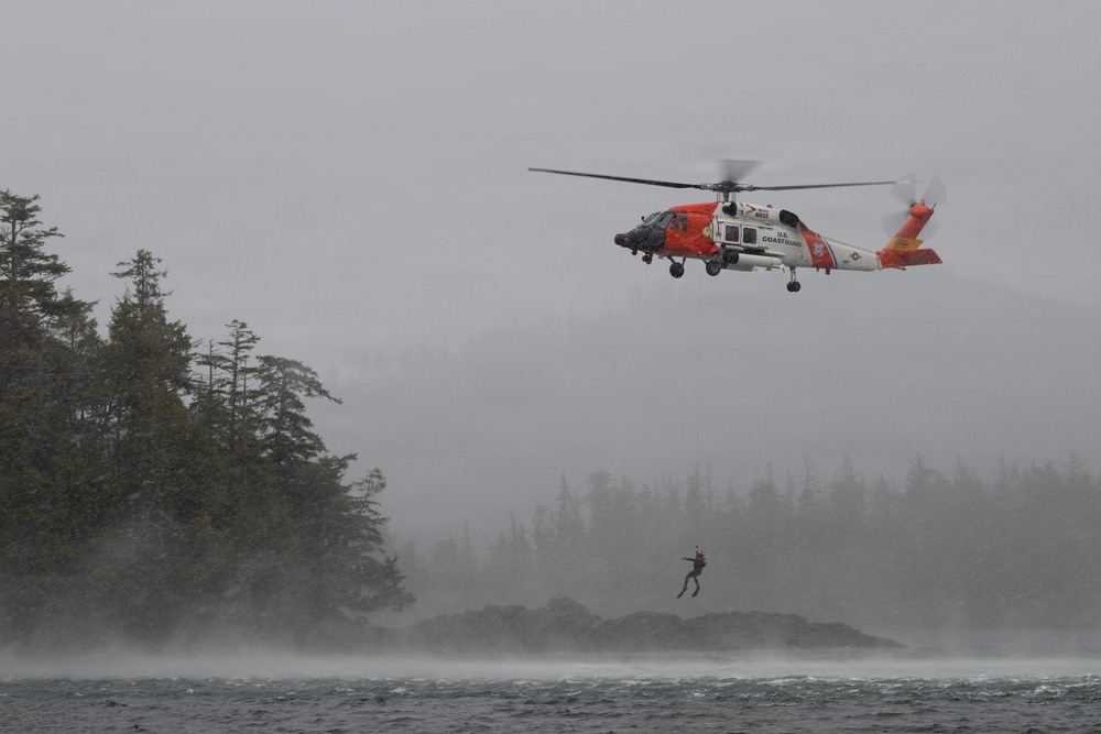 Coast Guard Air Station Sitka Search and Rescue Exercise 2026