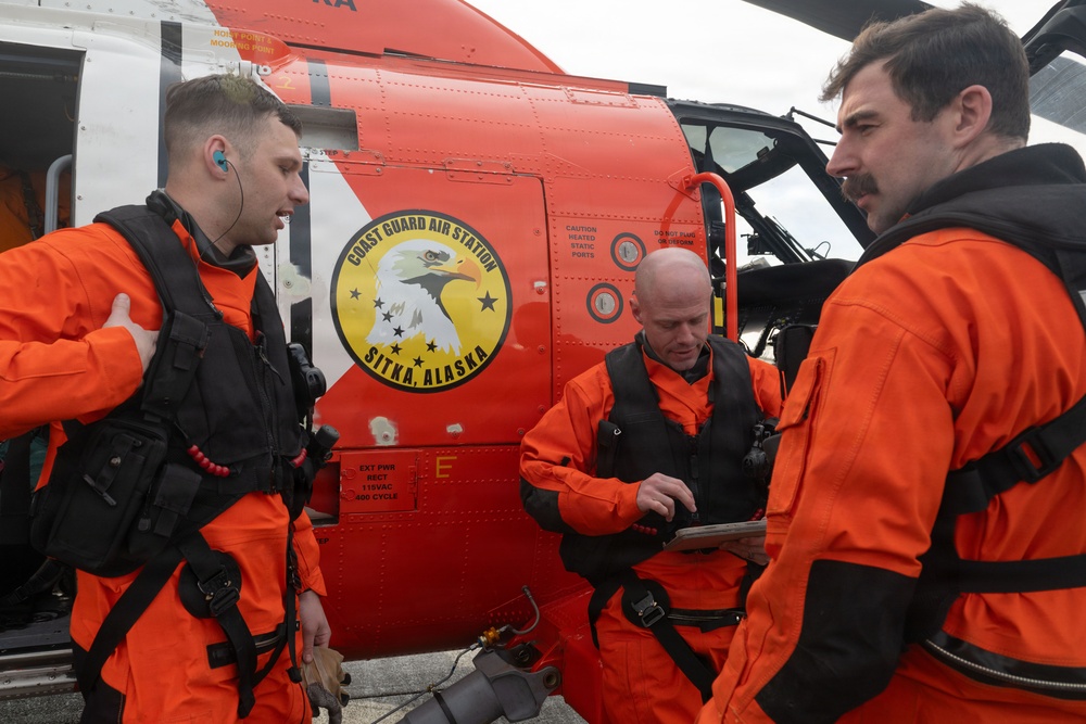 Coast Guard Air Station Sitka Search and Rescue Exercise 2026
