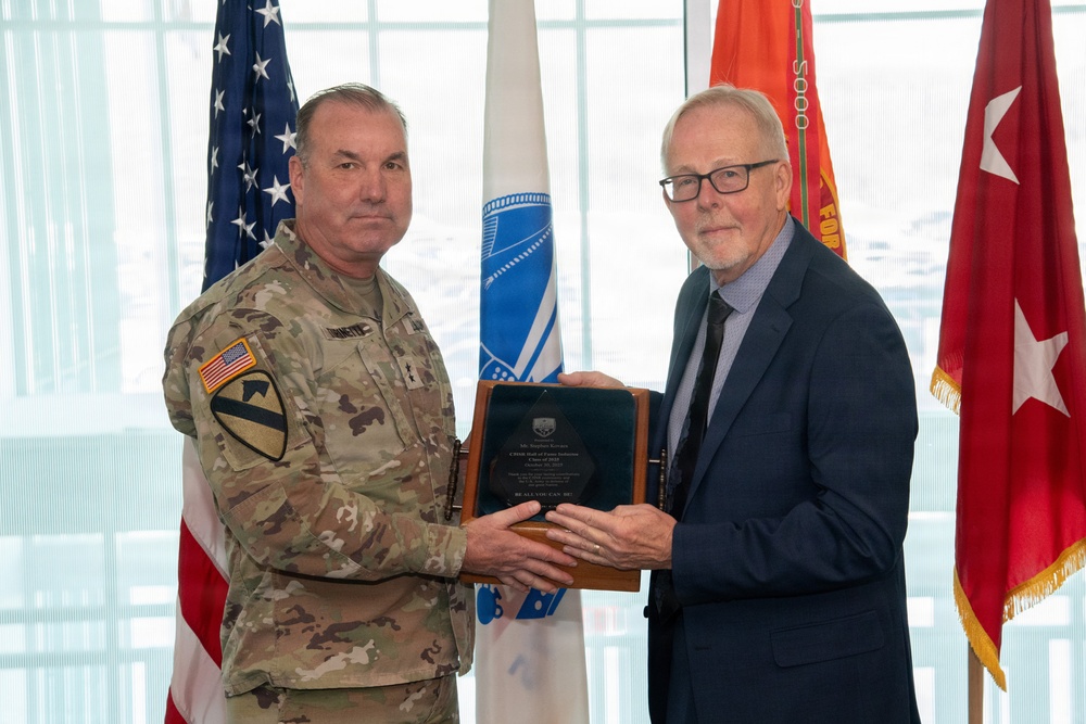 Mr. Stephen F. Kovacs inducted into the C5ISR Hall of Fame