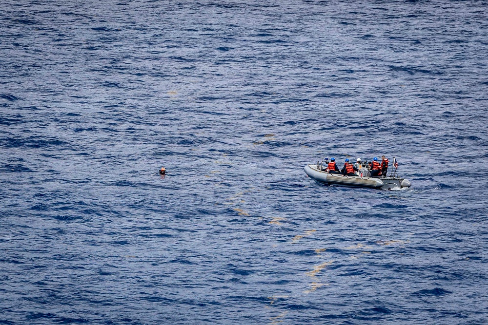 USS Iwo Jima Conducts Small Boat Operations