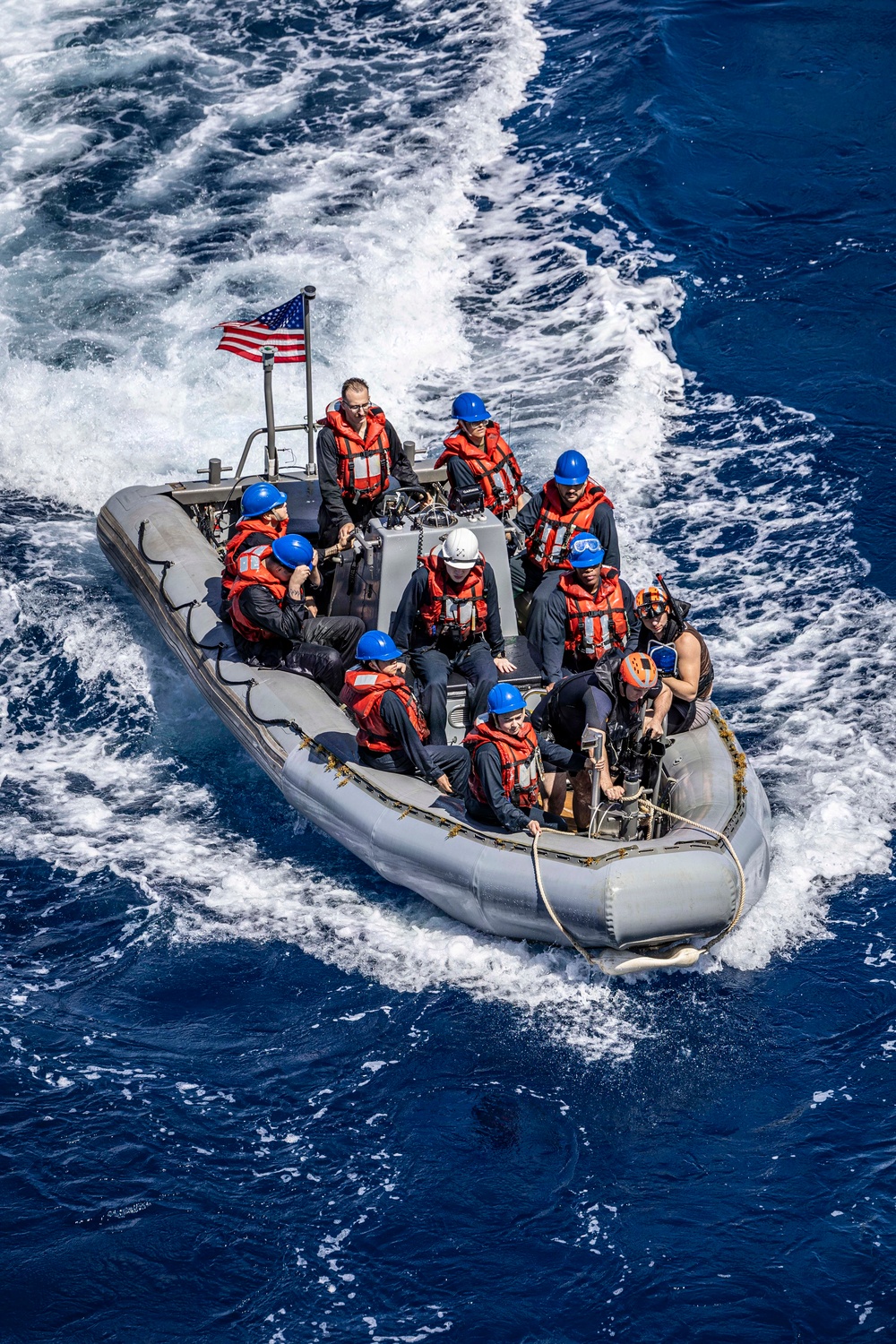 USS Iwo Jima Conducts Small Boat Operations
