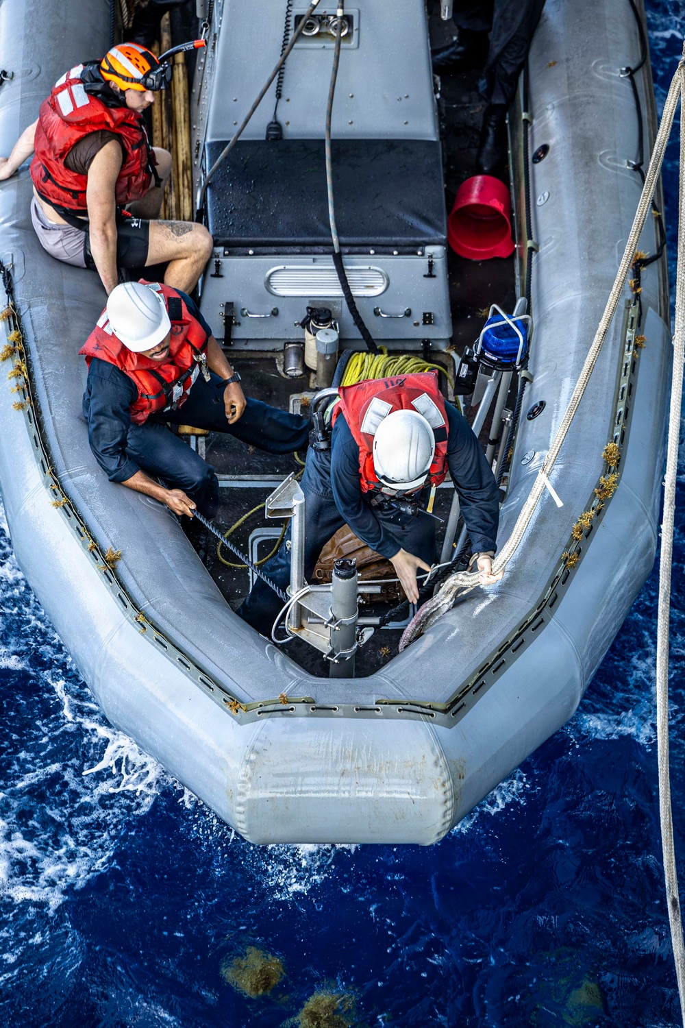 USS Iwo Jima Conducts Small Boat Operations