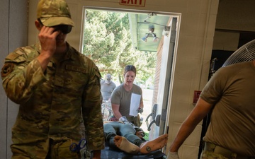 124th Medical Group Medical Evacuation Training