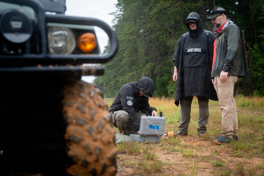Secret Service Conducts Live Explosive Training at Quantico