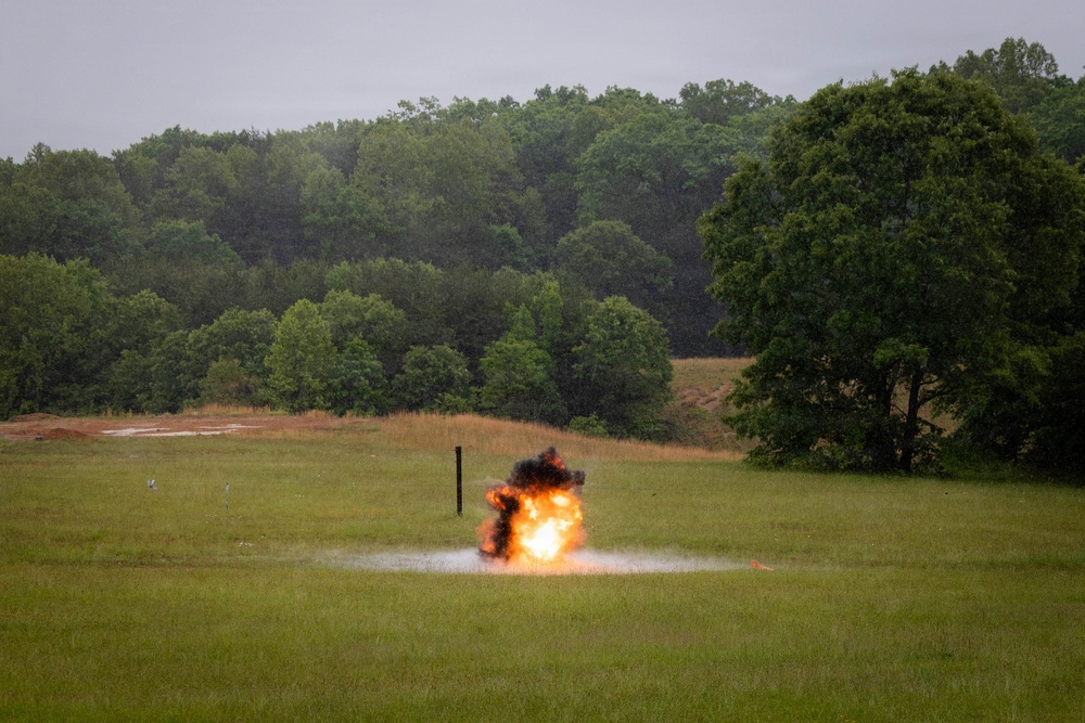 Secret Service Conducts Live Explosive Training at Quantico