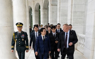 Republic of Korea Minister of National Defense Ahn Gyu-back Visits ANC