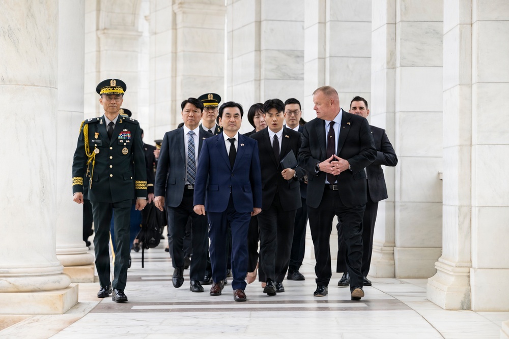 Republic of Korea Minister of National Defense Ahn Gyu-back Visits ANC