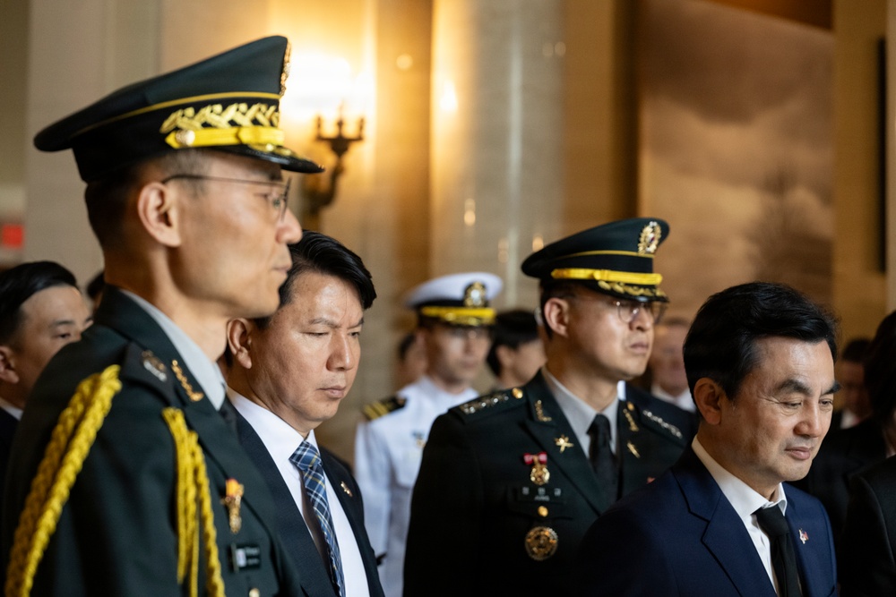 Republic of Korea Minister of National Defense Ahn Gyu-back Visits ANC