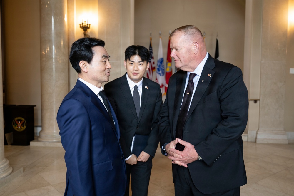 Republic of Korea Minister of National Defense Ahn Gyu-back Visits ANC