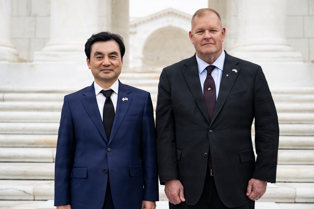 Republic of Korea Minister of National Defense Ahn Gyu-back Visits ANC