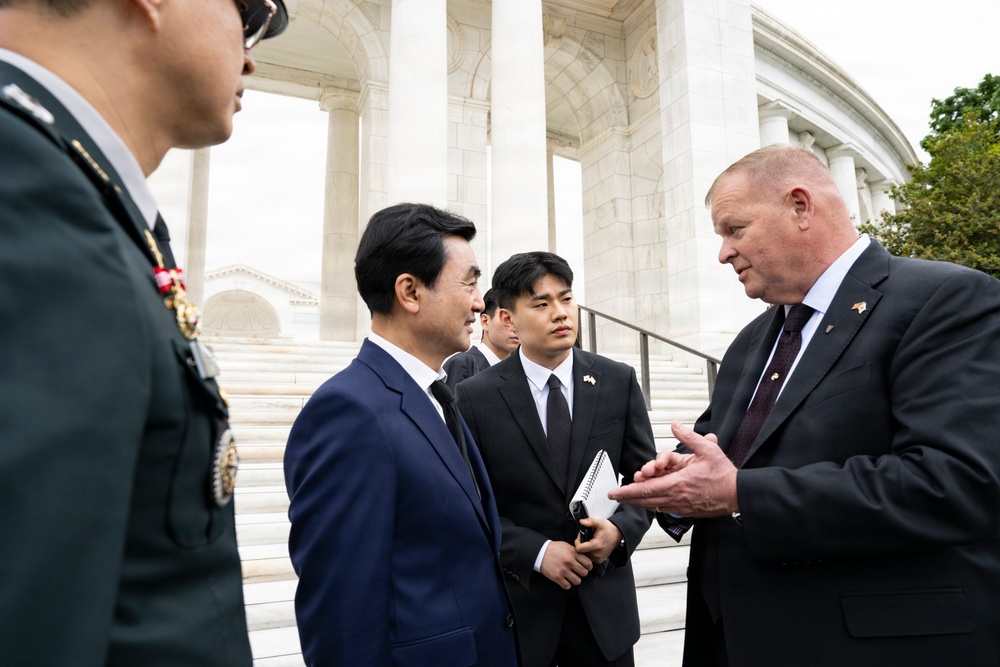 Republic of Korea Minister of National Defense Ahn Gyu-back Visits ANC