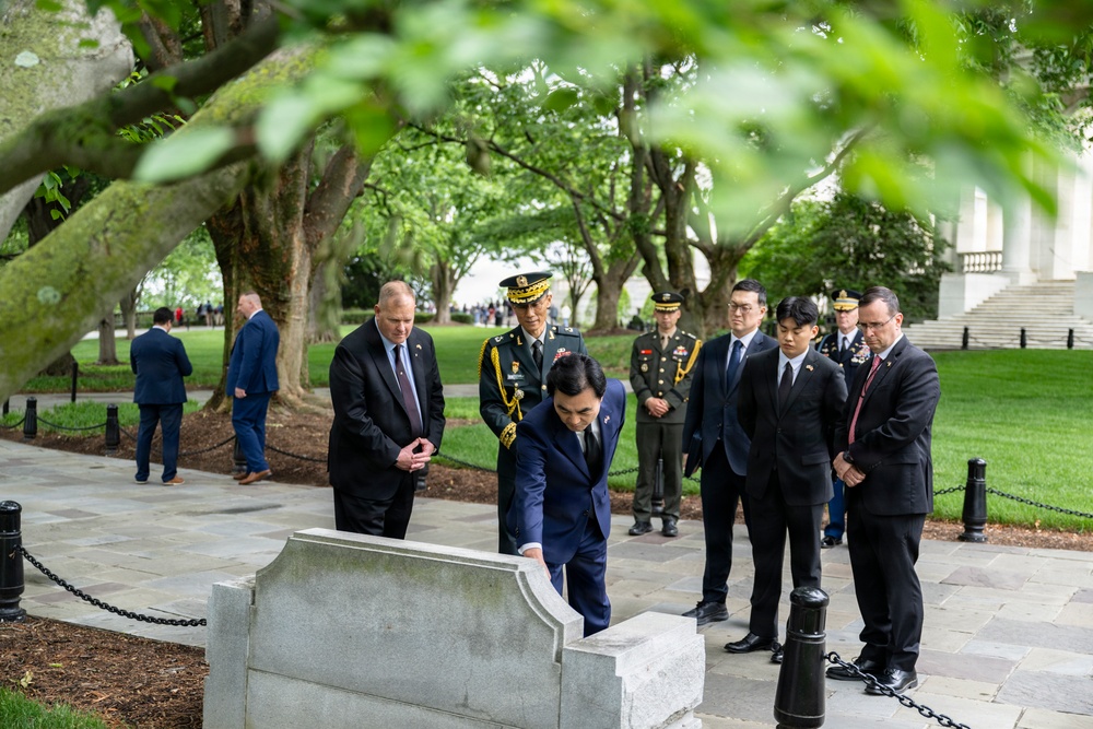 Republic of Korea Minister of National Defense Ahn Gyu-back Visits ANC