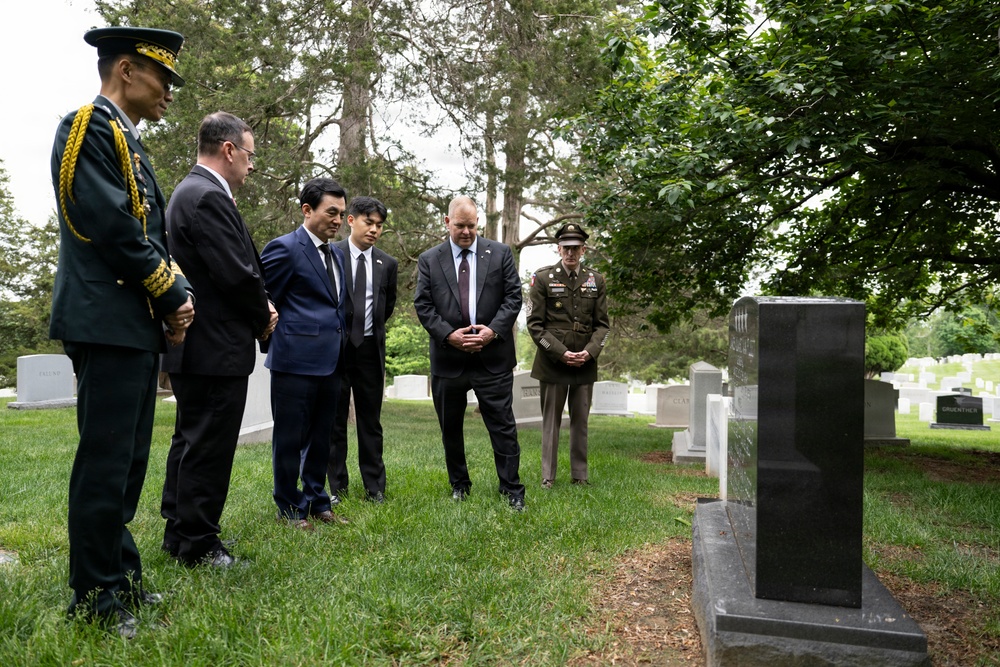 Republic of Korea Minister of National Defense Ahn Gyu-back Visits ANC