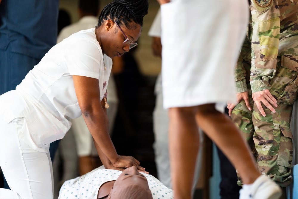 Saint Lucian medical teams build emergency response capability through LAMAT 2026 training