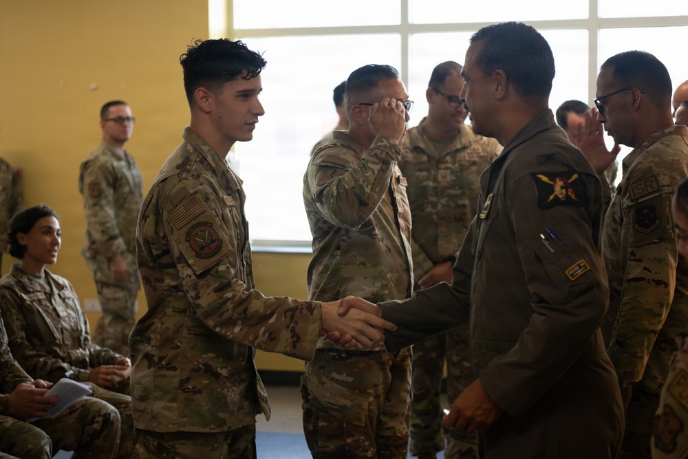 346th AES Welcoming