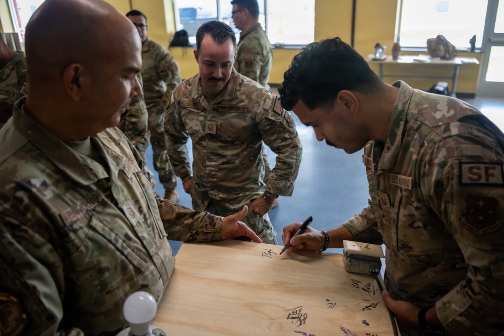 346th AES Welcoming