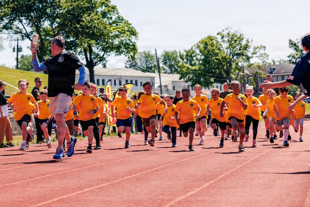 Quantico Hosts Presidential Fitness Test