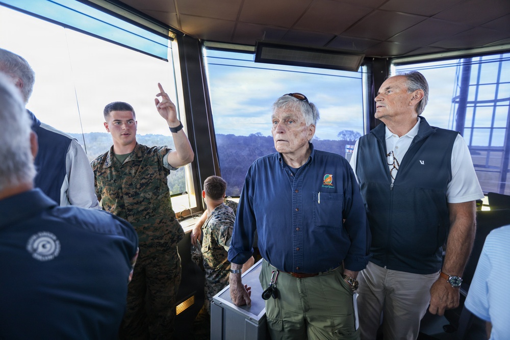 MCAS Beaufort Young Presidents Emeriti tour